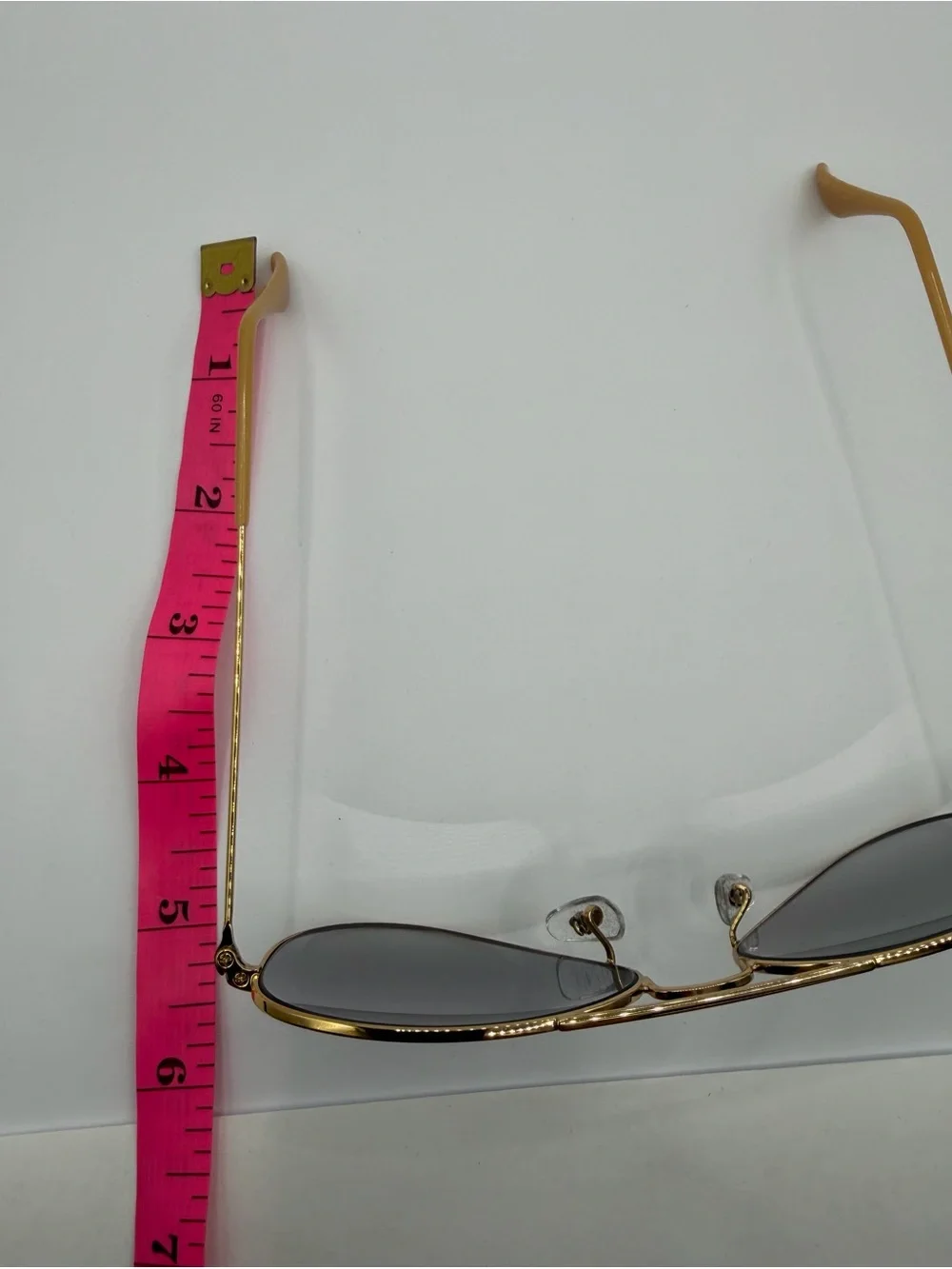 Ray-Ban Aviator Large Metal 001/3F Gold Blue Gradient NWT